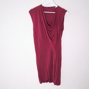 Cullen oversized sleeveless asymmetrical sweater